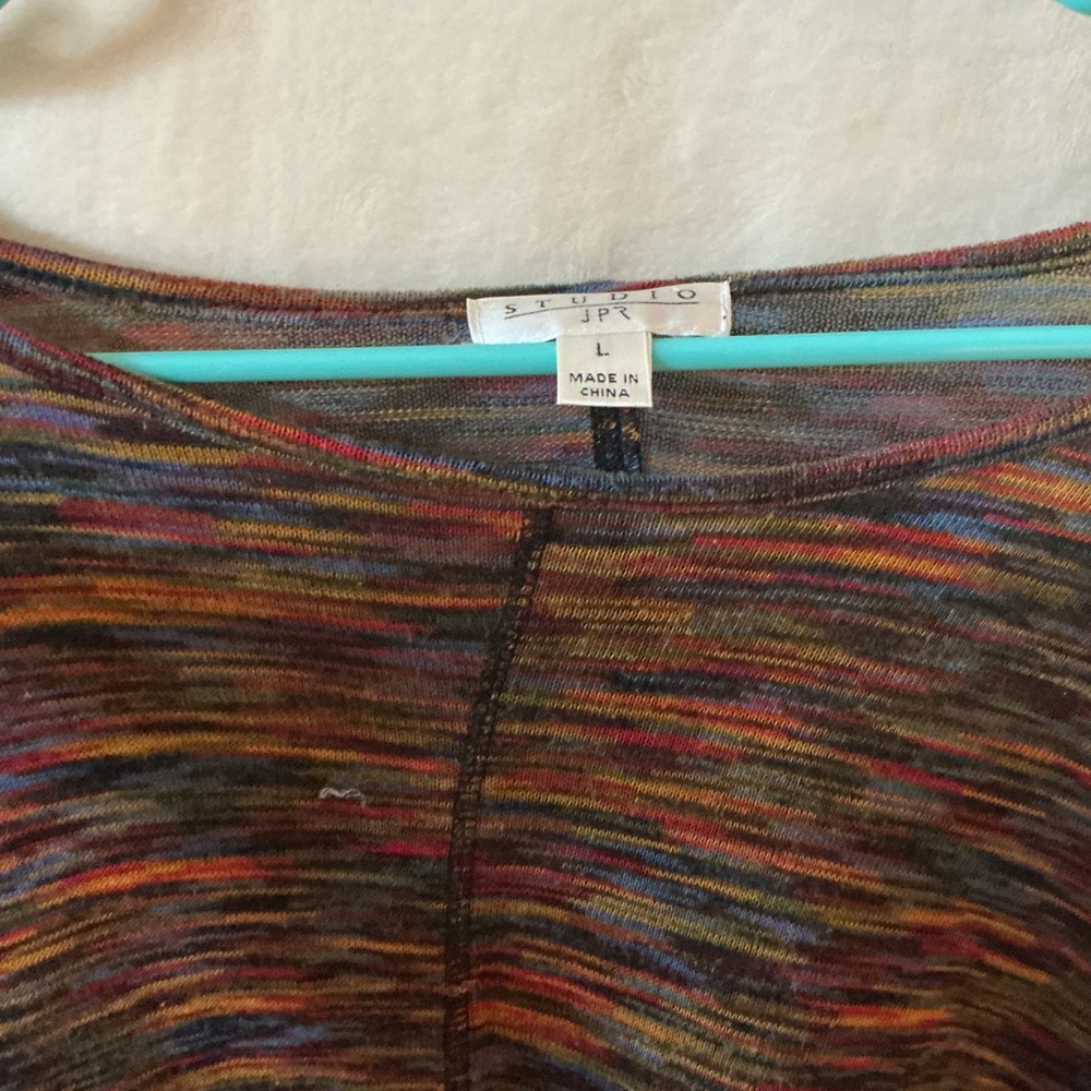 Studio Multicolor Knit Top - Picture 2 of 3
